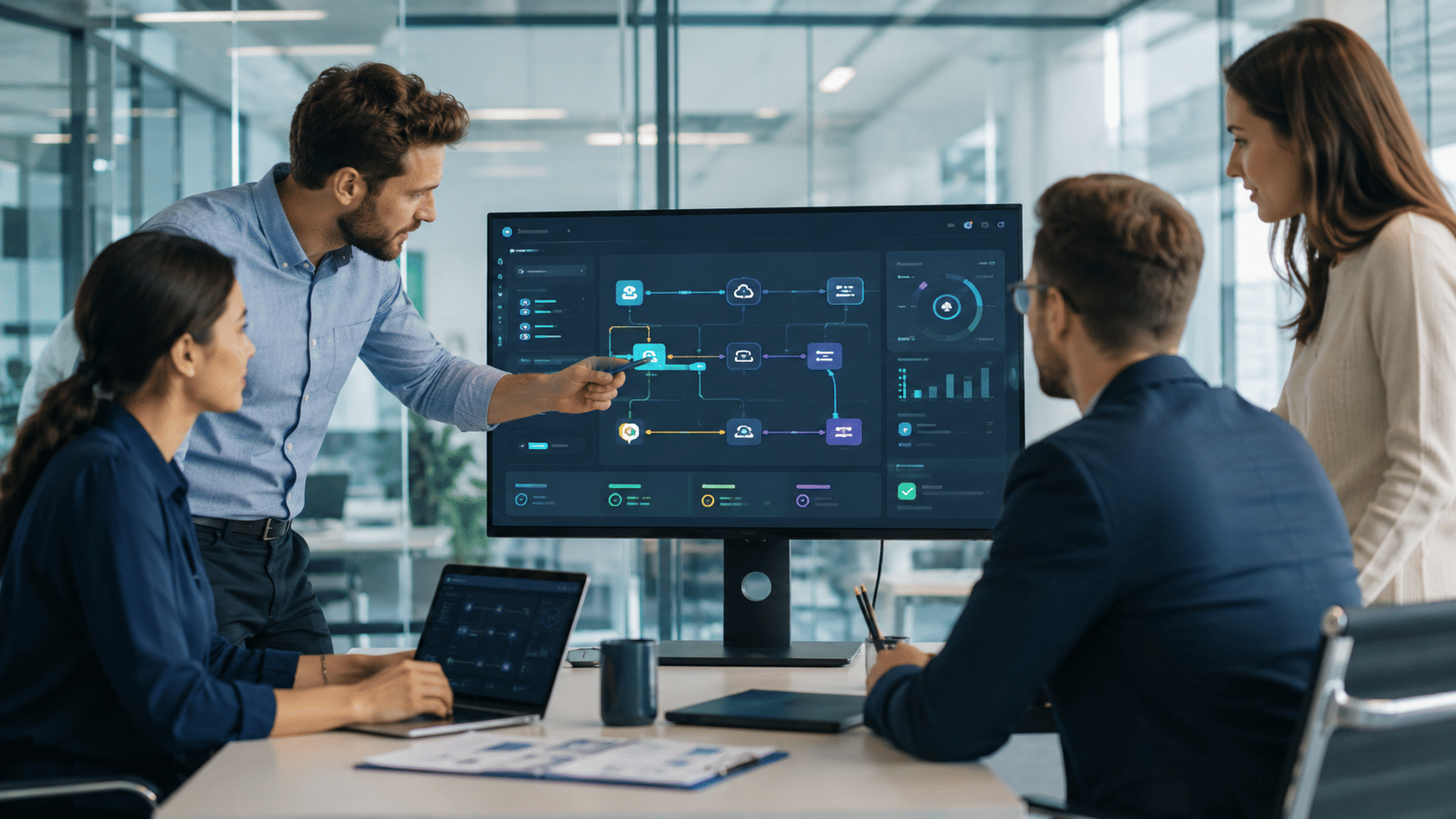Integración entre áreas y sistemas